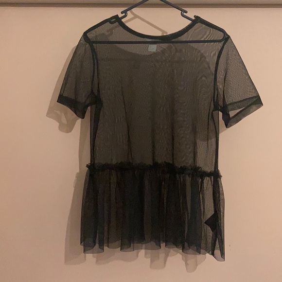 H&M Other - Black mesh shirt in excellent condition
